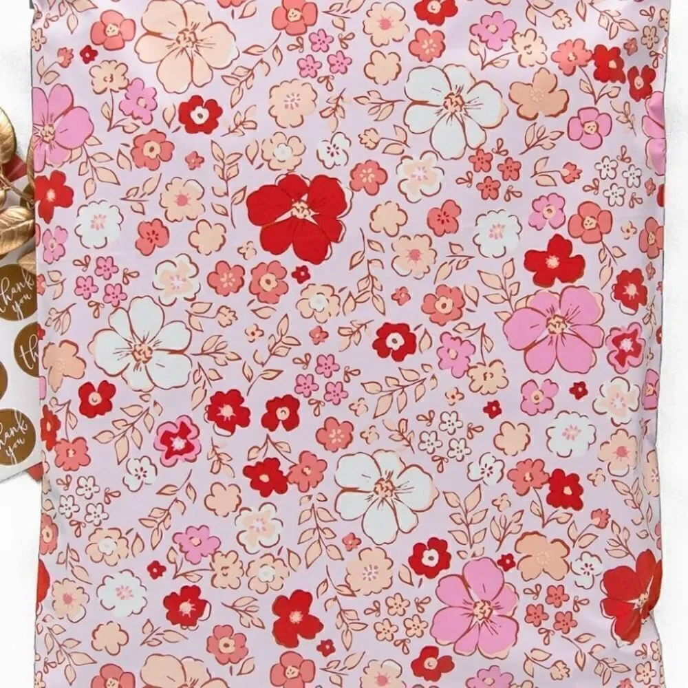 Poly Mailers mixed sizes 6x9 10x13 14.5x19 40 poly mailers 40 stickers